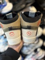 کتونی مردانه جردن ساقدار کرم قهوه ای - Image 3