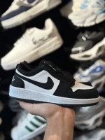 کتونی زنانه جردن وان سفيد مشکی - Image 2