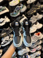 کتونی مردانه جردن ساقدار آبی آسمانی - Image 4