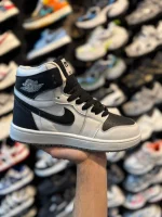 کتونی مردانه جردن ساقدار سفيد مشکی - Image 2