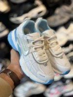 کتونی زنانه v2k سفيد آبی - Image 3