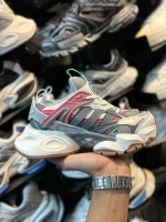 کتونی دخترانه ديلاکس سفيد صورتی - Image 2