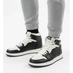 کتونی مردانه جردن ساقدار مشکی سفيد