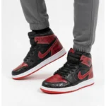 کتانی جردن ساقدار کاستوم مشکی قرمز