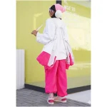 ست دختزانه کاپشن شلوار آسنات - Image 2