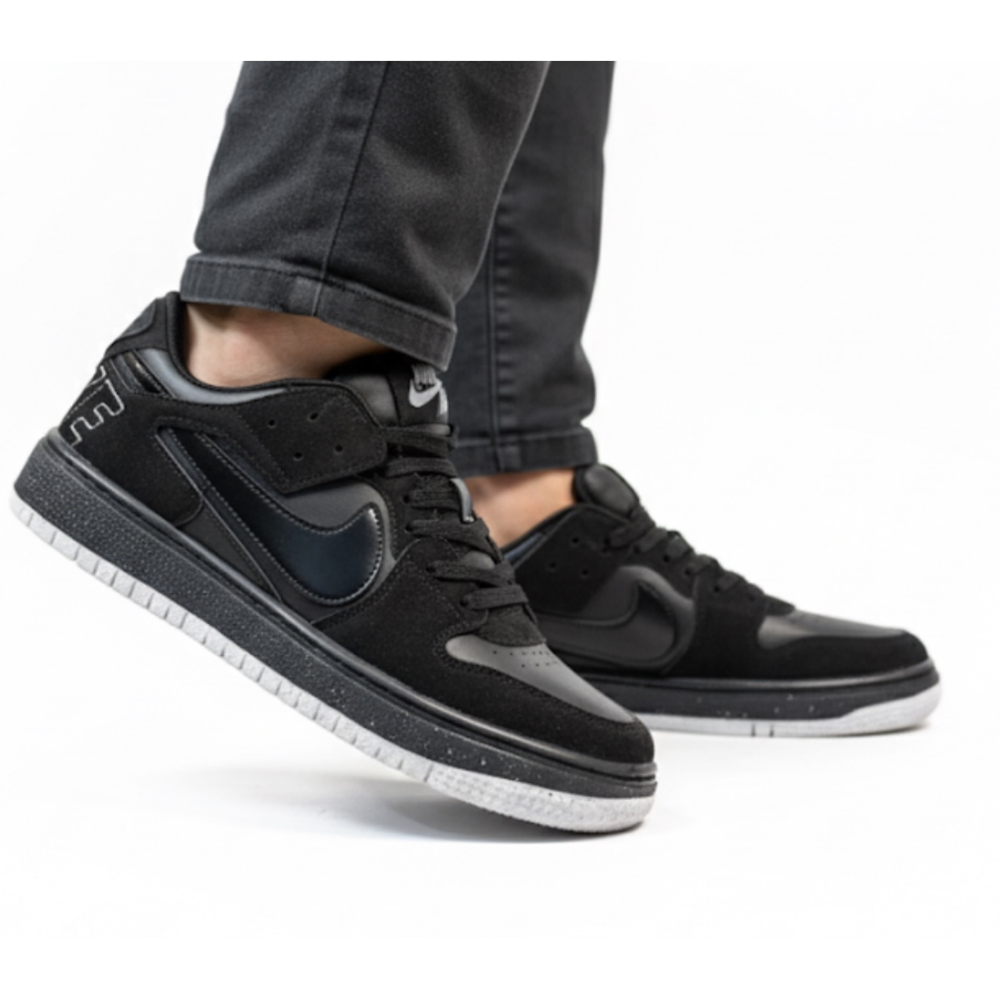 photo-output(71) کتونی مردانه وينر مشکی - Image 1