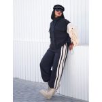 ست دخترانه طرح دار سويشرت شلوار - Image 4