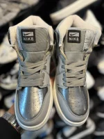 کتونی مردانه ترويس ساقدار طوسی نقره ای - Image 2