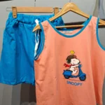 ست تاپ و شلوارک SNOOPY