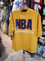 خرید تیشرت NBA ماکان رنگ زرد