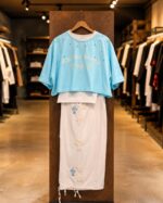 ست سه تکه کراپ شلوار تاپ Chrome Hearts - Image 8