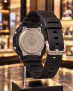 ساعت مردانه جي شاک 2100 مشکي طوسي - تصویر 3